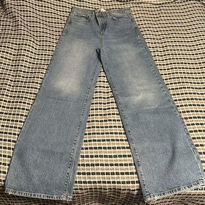 Forever 21 high rise straight leg jeans